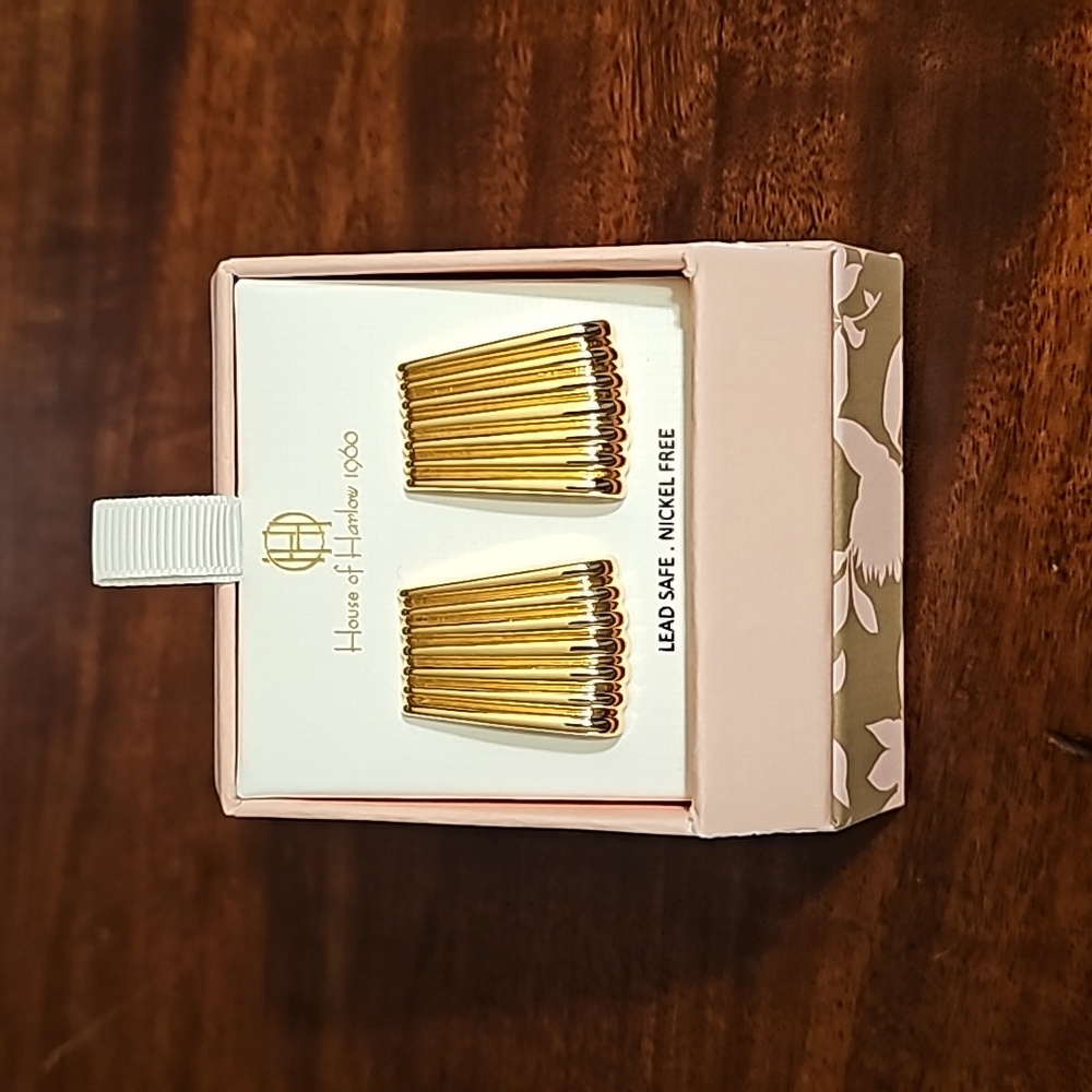 House of Harlow earrings